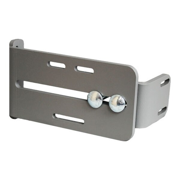 Lockey Usa Lockey Edge Adjustable Strike Bracket for Panic Bars Silver Finish ED-SB-SILVER - main